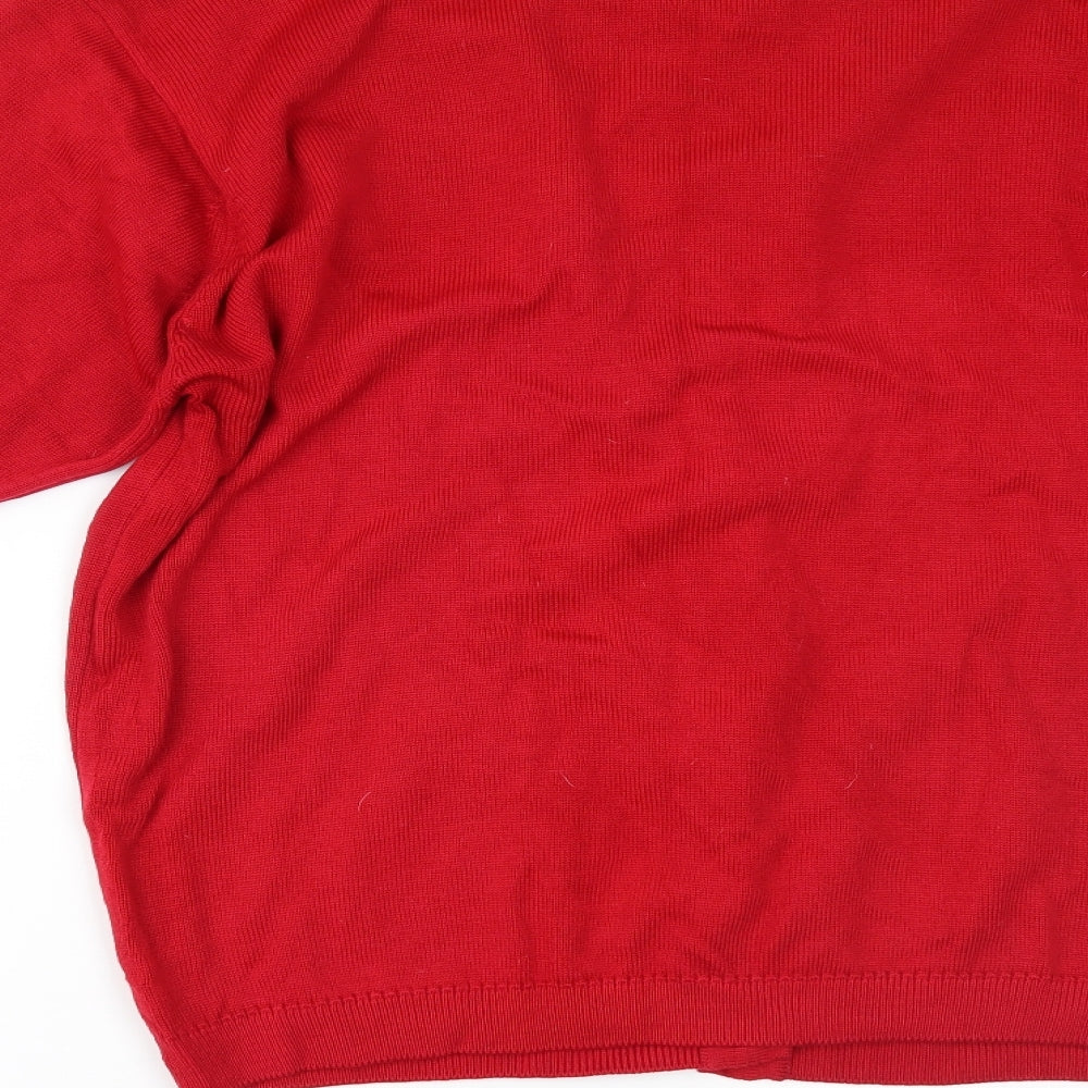JONELLE Womens Red   Cardigan Jumper Size 14