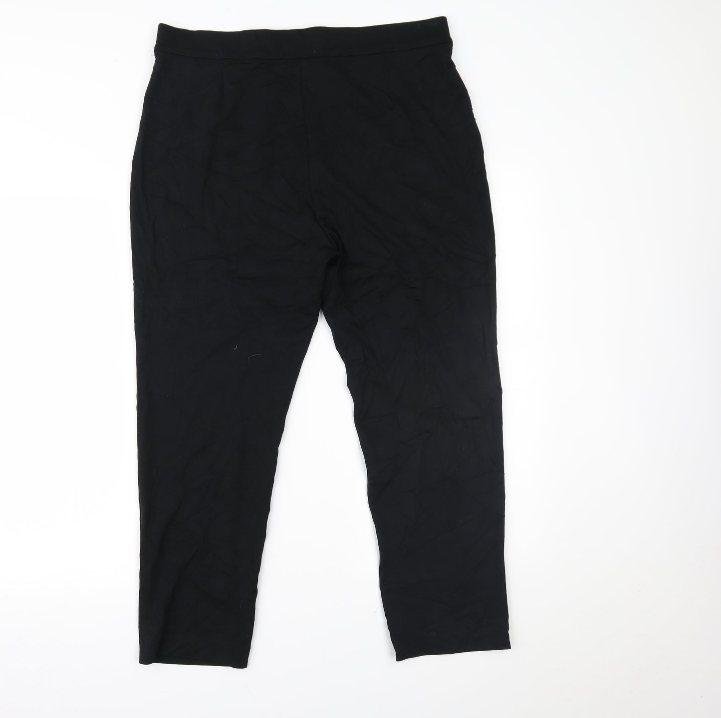 Marks and Spencer Womens Black   Trousers  Size 16 L22 in