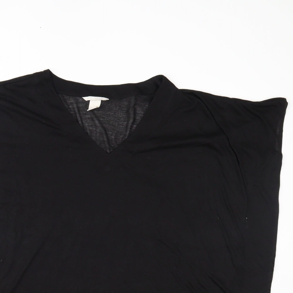 H&M Womens Black   Basic T-Shirt Size M