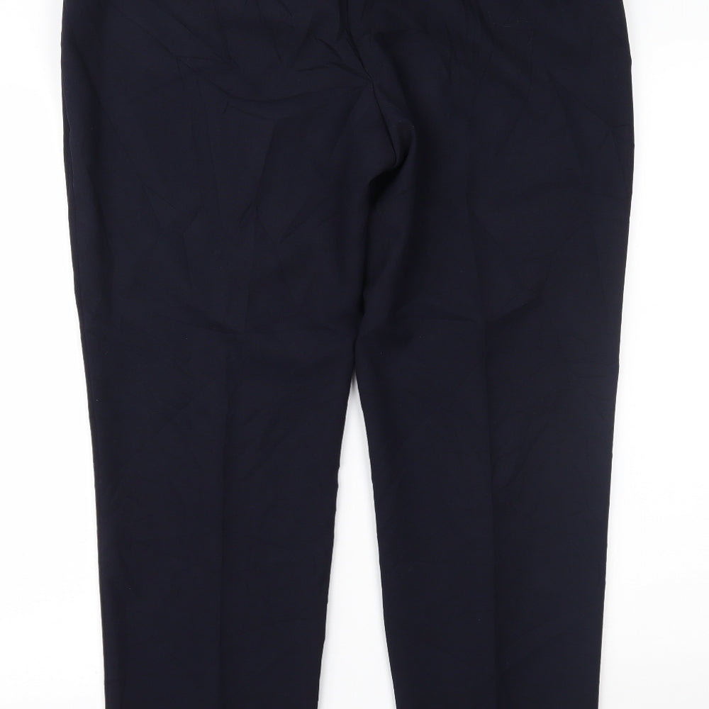BHS Womens Blue   Trousers  Size 16 L27 in