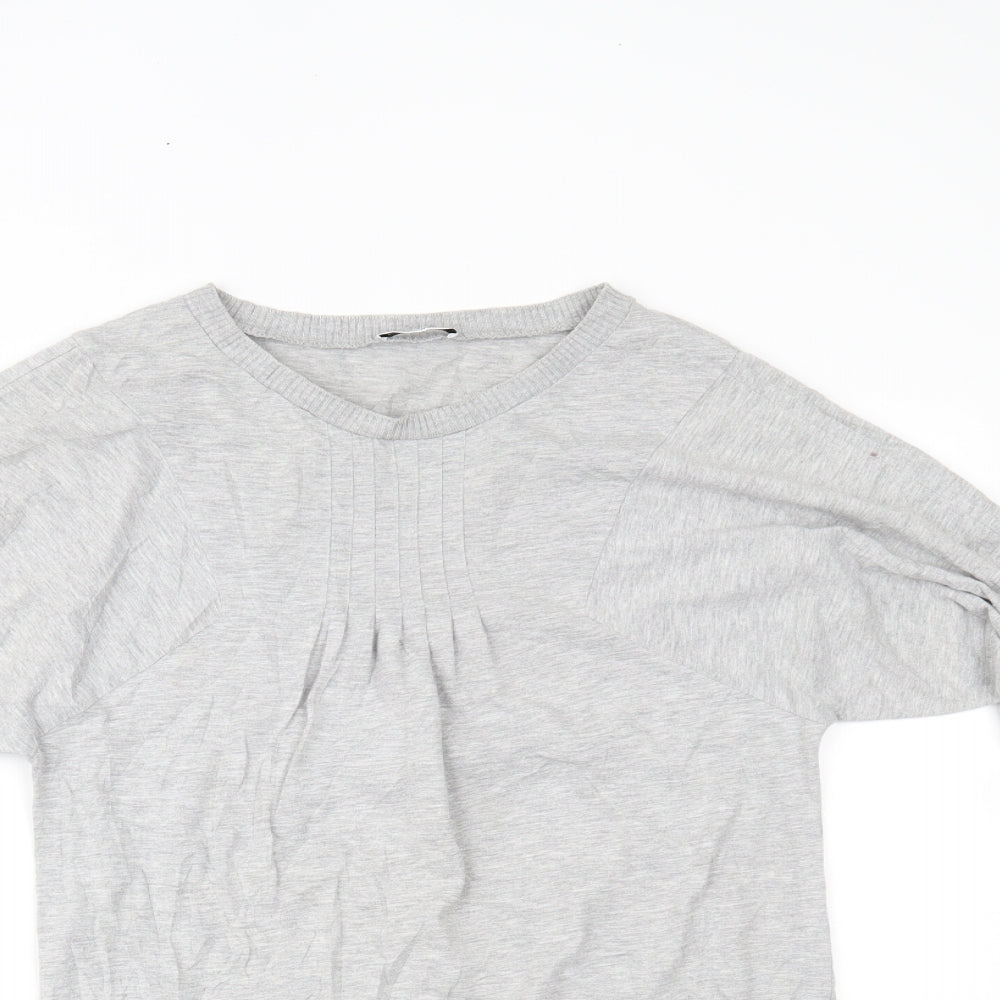 Topshop Womens Grey   Jumper Dress  Size 8