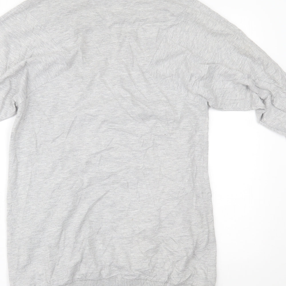 Topshop Womens Grey   Jumper Dress  Size 8