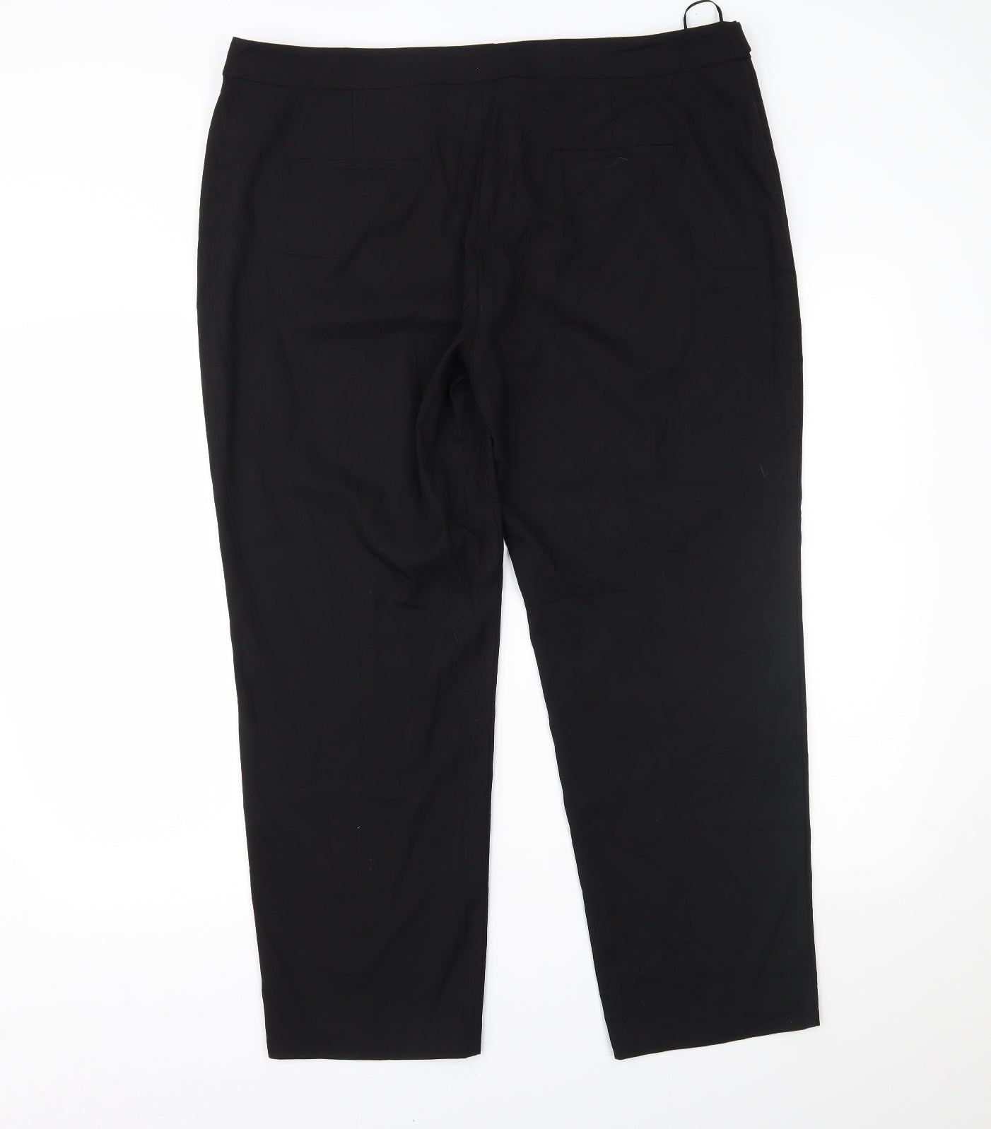 NEXT Womens Black   Trousers  Size 18 L26 in