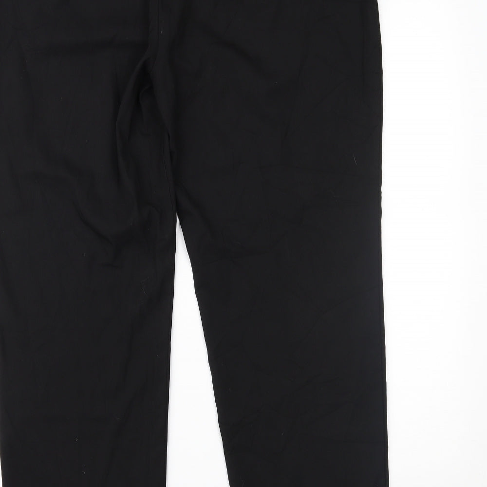 NEXT Womens Black   Trousers  Size 18 L26 in