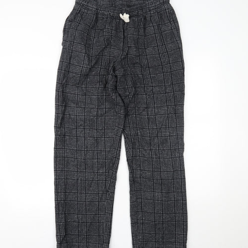 NEXT Mens Grey Plaid   Pyjama Pants Size M