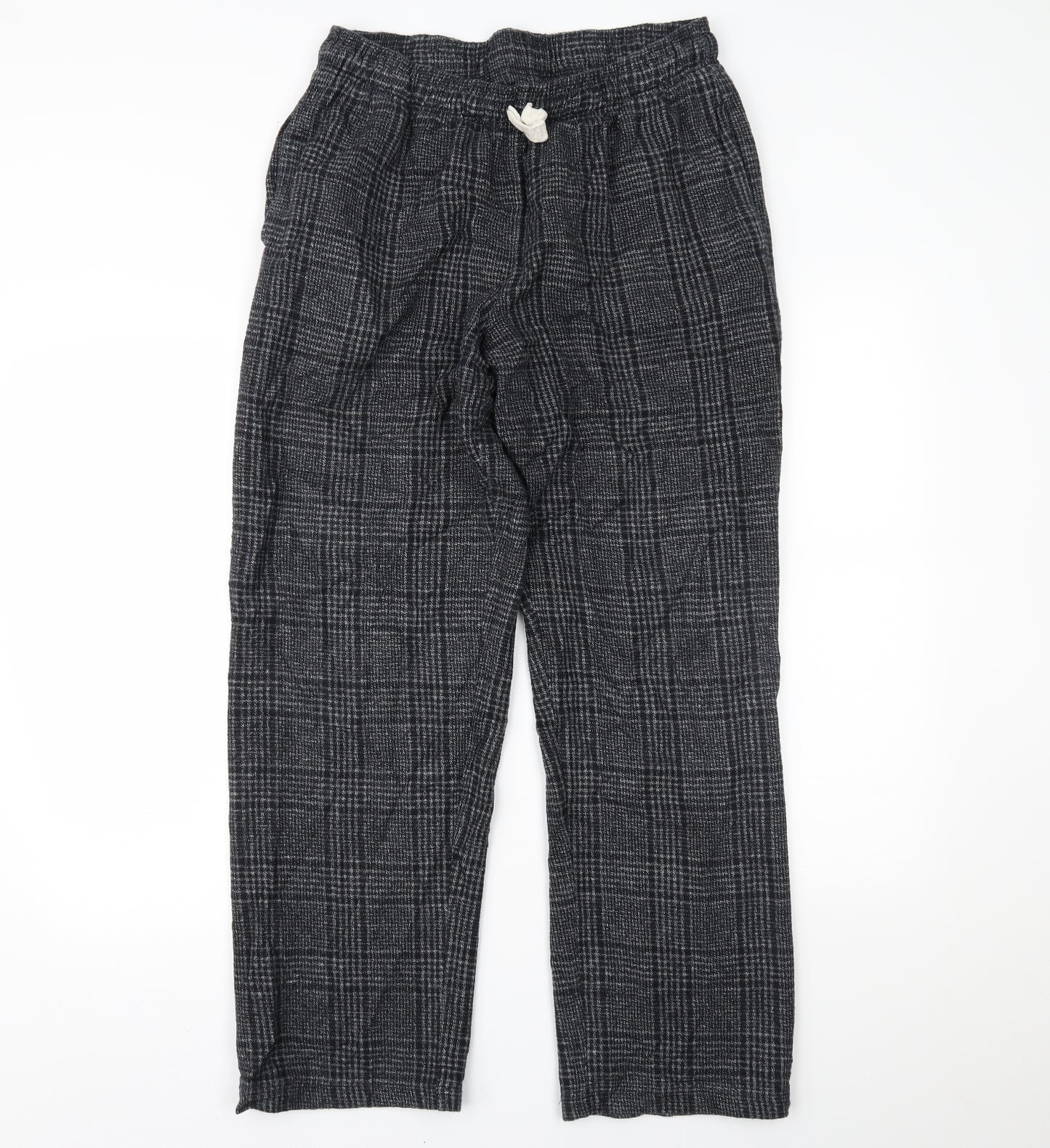 NEXT Mens Grey Plaid   Pyjama Pants Size M