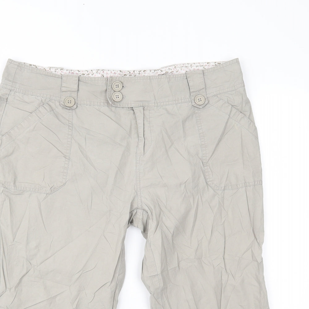 Fluid Womens Beige   Cargo Shorts Size 16
