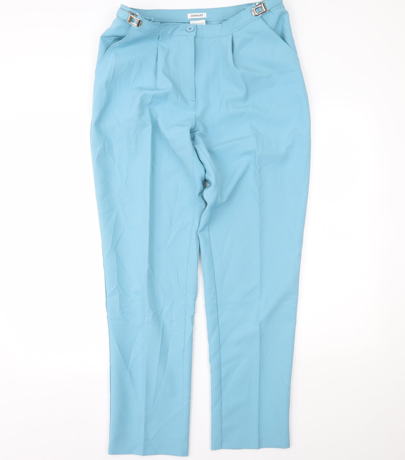 Damart Womens Blue   Trousers  Size 12 L28 in