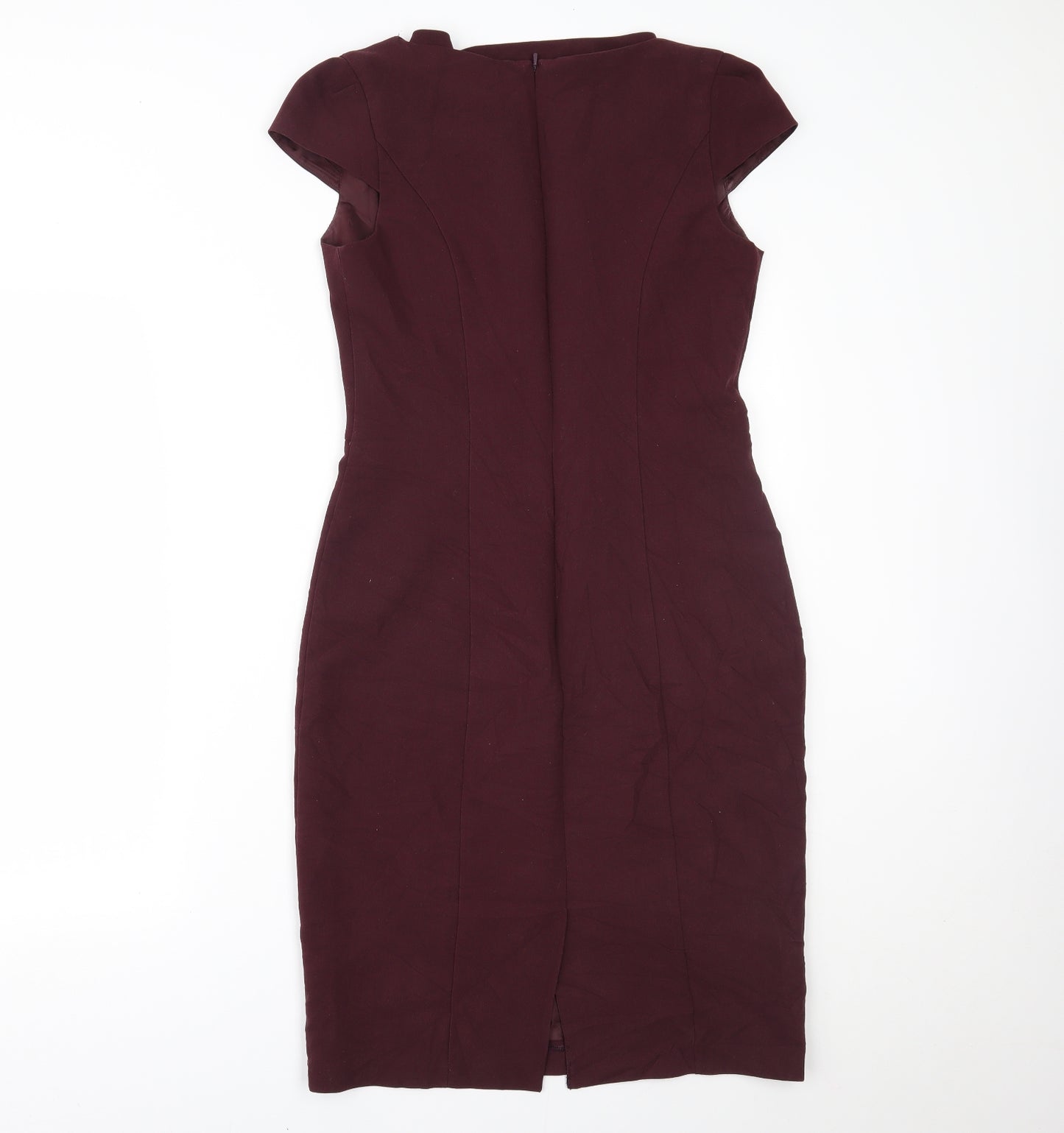 F&F Womens Red   Pencil Dress  Size 10