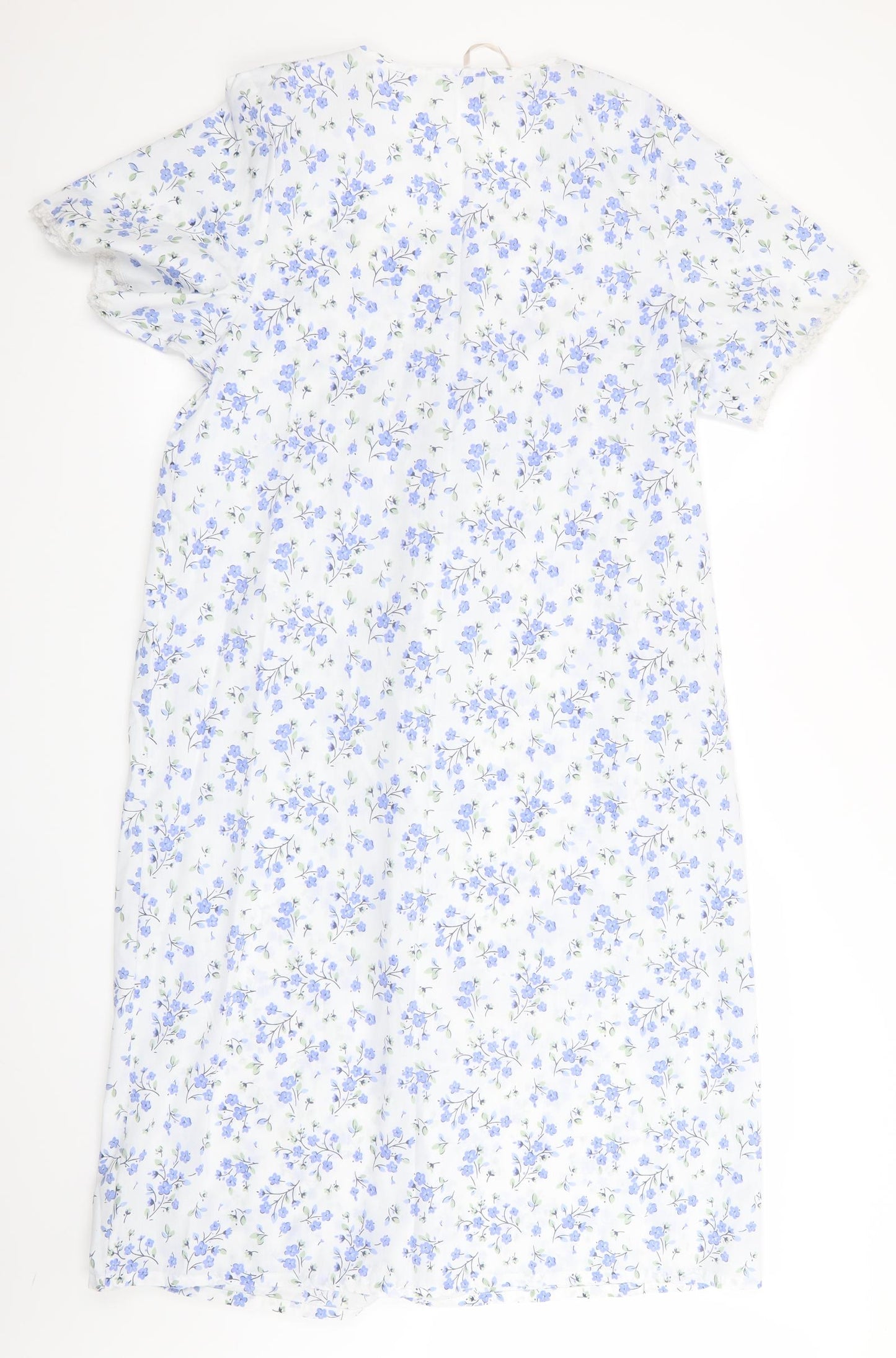 Marlon Womens Blue Floral   Dress Size 10