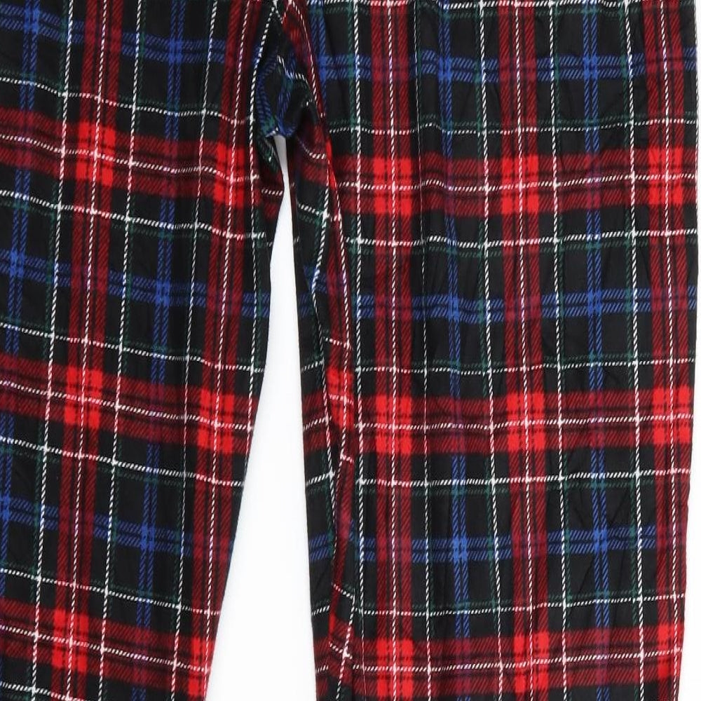 NEXT Mens Multicoloured Check   Pyjama Pants Size L  - Tartan Elastic Waist