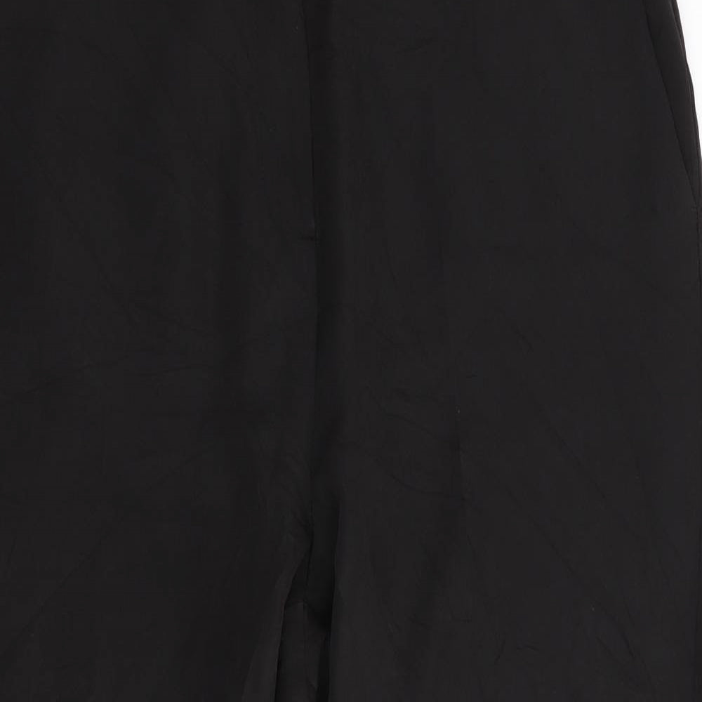 V by Very Womens Black   Cropped Trousers Size 16 L25 in