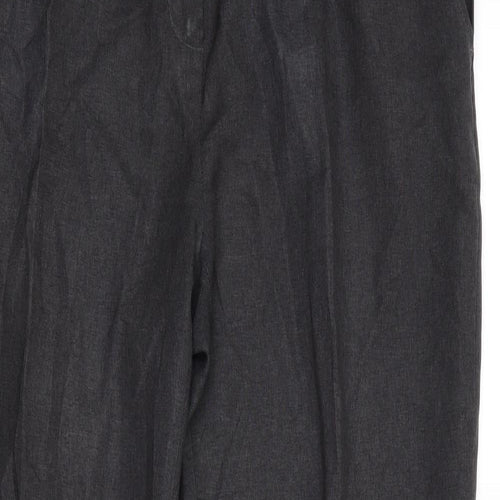 Marks and Spencer Womens Grey   Trousers  Size 16 L30 in