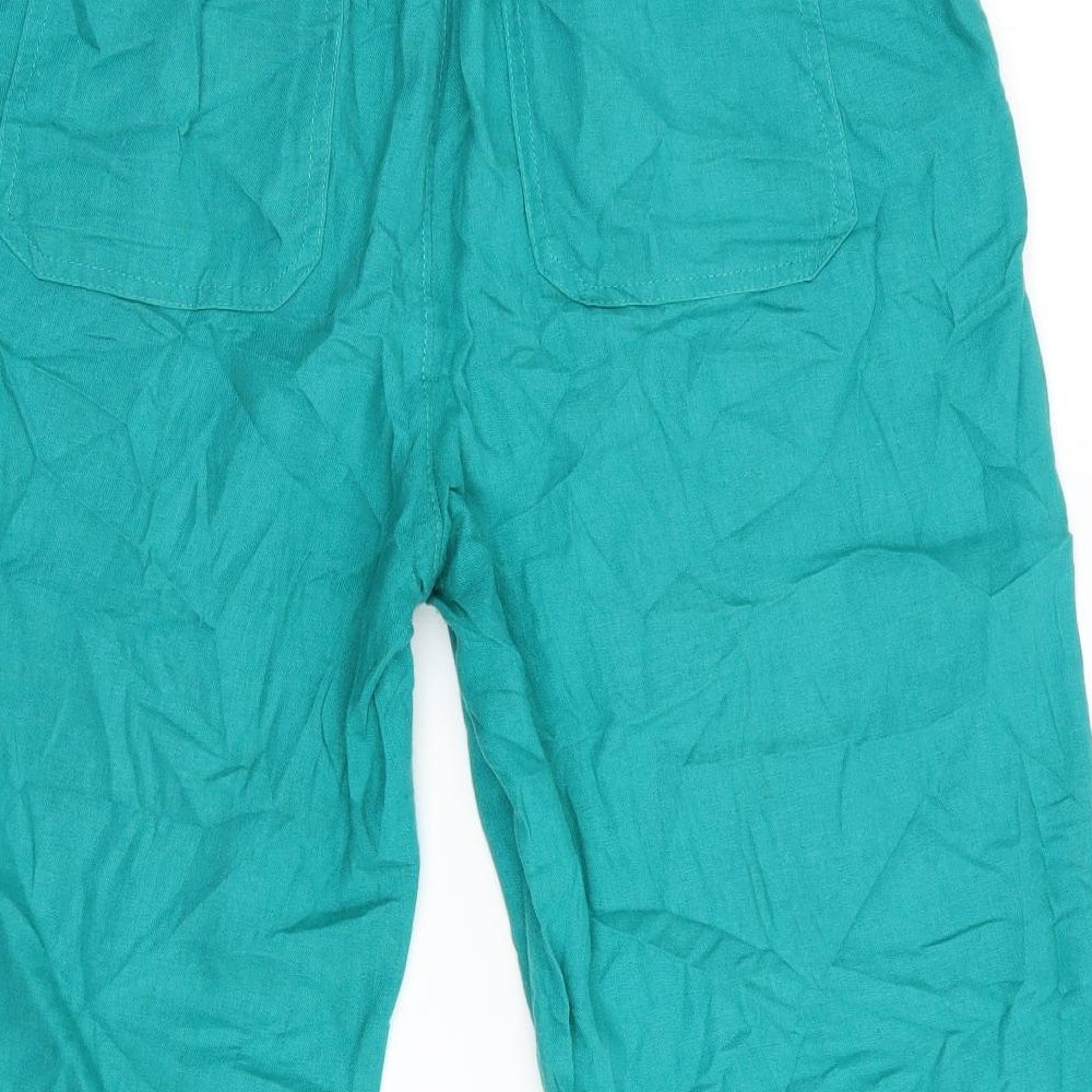 TU Womens Green   Chino Trousers Size 14 L21 in