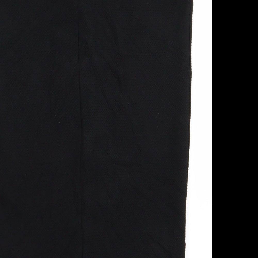 Papaya Womens Black   Straight & Pencil Skirt Size 10