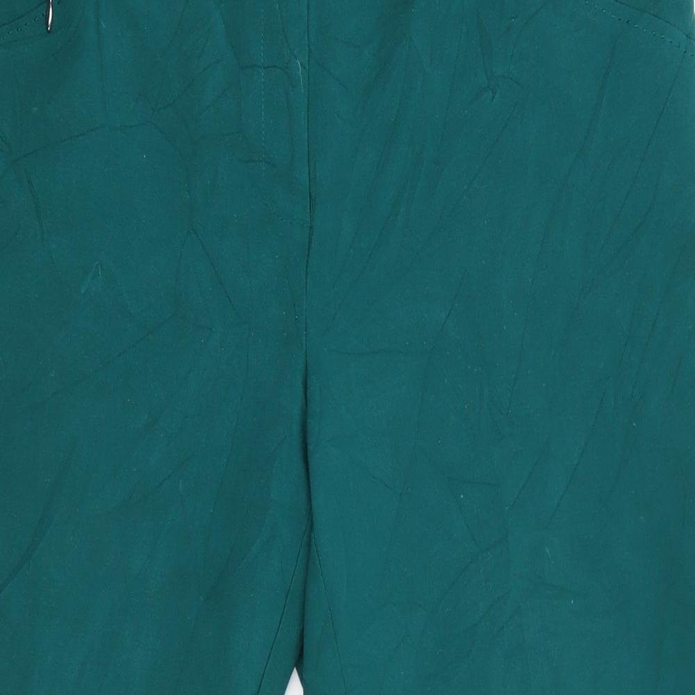 Autograph Womens Green   Cropped Trousers Size 16 L25 in