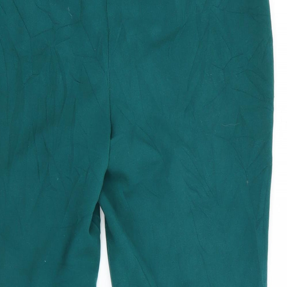 Autograph Womens Green   Cropped Trousers Size 16 L25 in