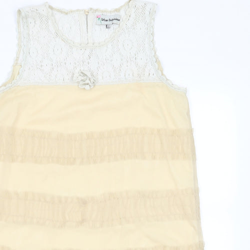 Urban Behavior Womens Gold   A-Line  Size 14