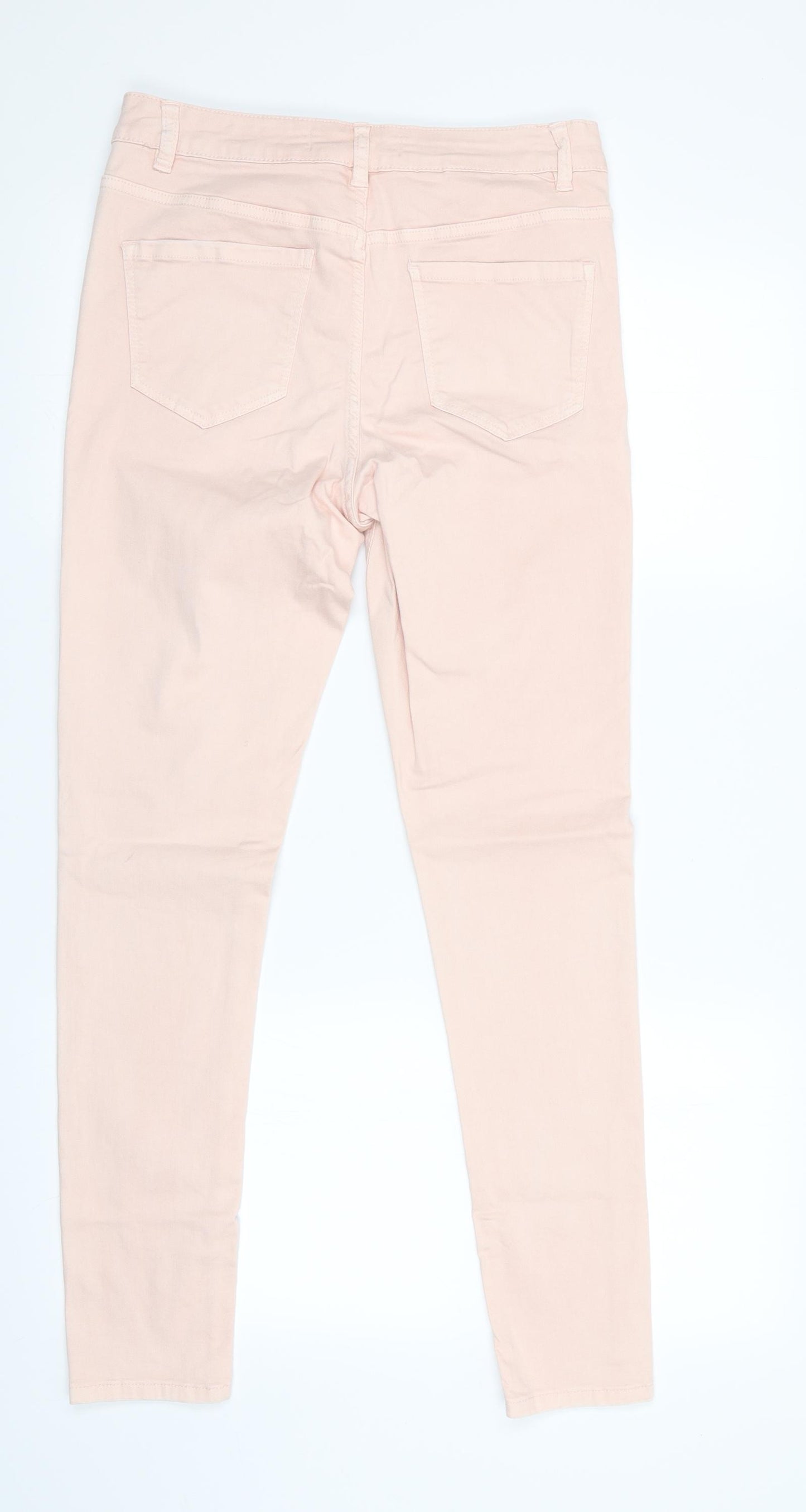 George Womens Pink   Skinny Jeans Size 12 L28 in