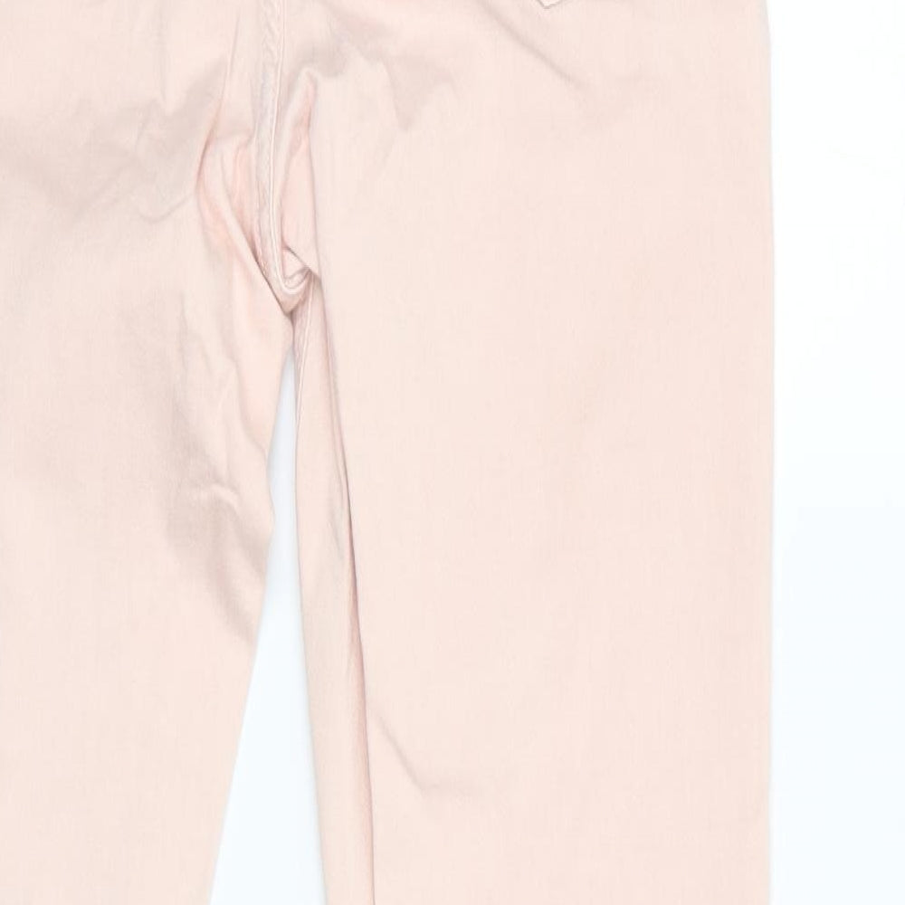 George Womens Pink   Skinny Jeans Size 12 L28 in