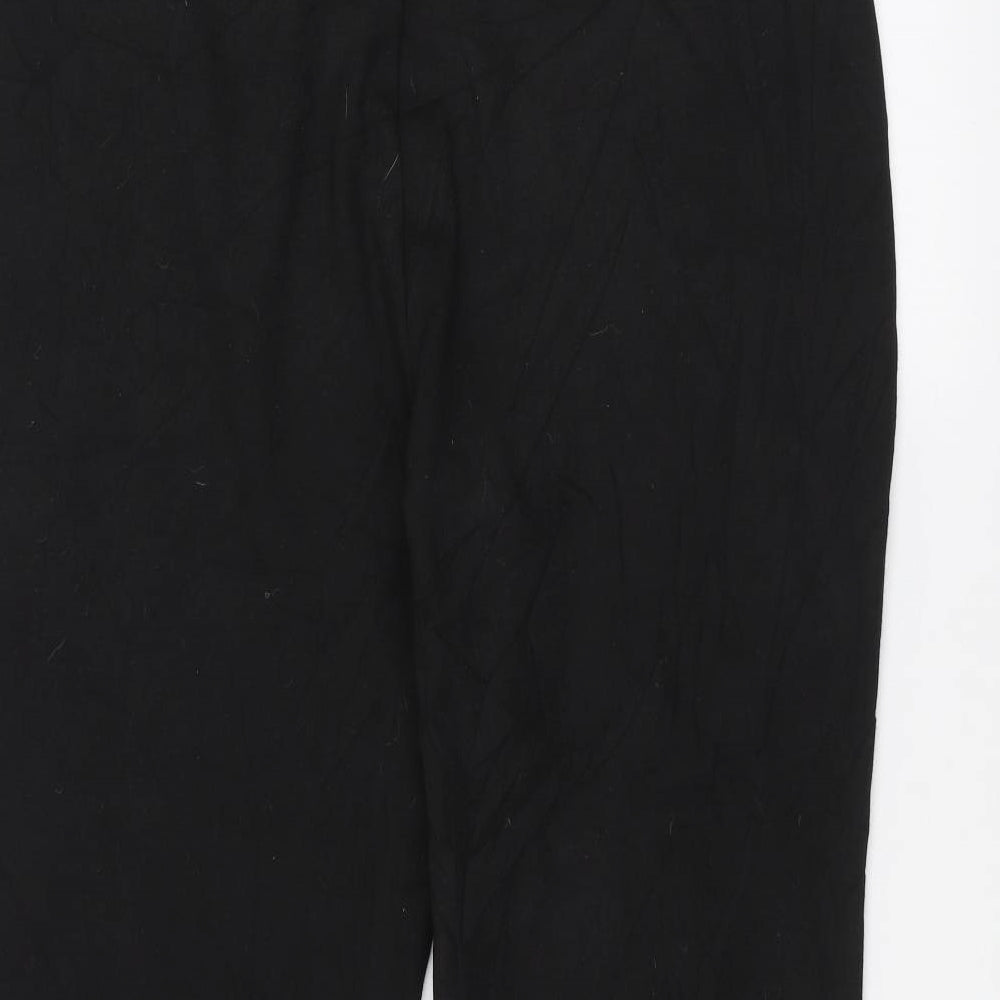 Marks and Spencer Womens Black   Trousers  Size 20 L25 in