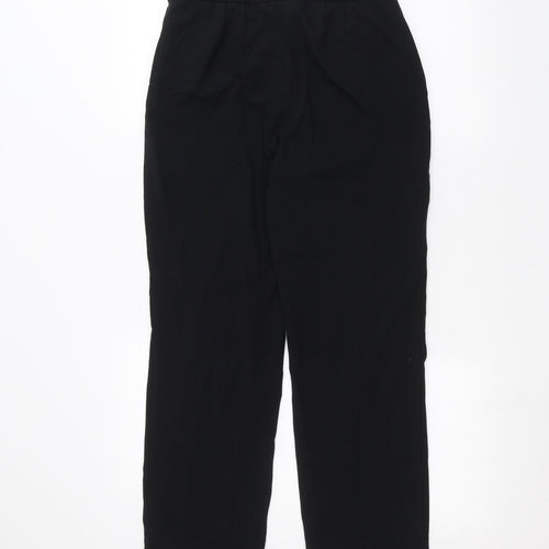 Marks and Spencer Womens Black   Trousers  Size 10 L26 in