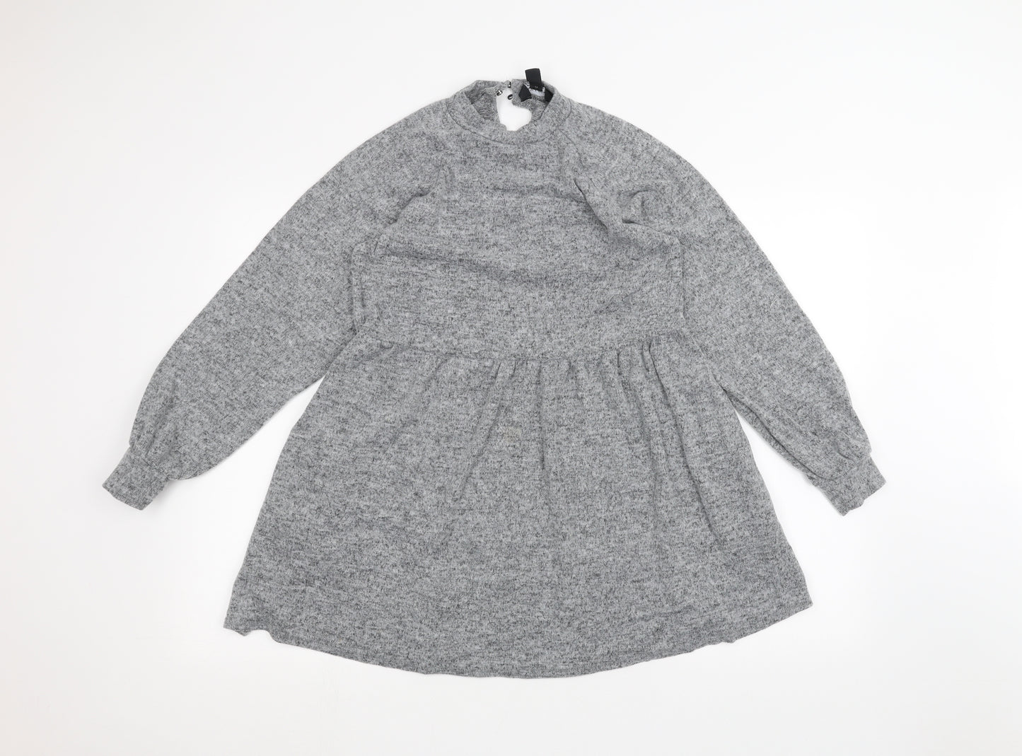 New Look Womens Grey   A-Line  Size 10
