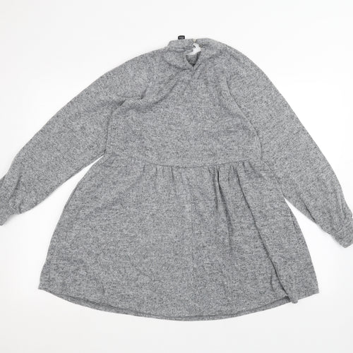New Look Womens Grey   A-Line  Size 10