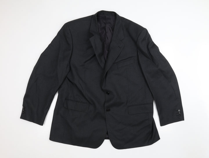 Wellington Mens Green   Jacket Suit Jacket Size 48