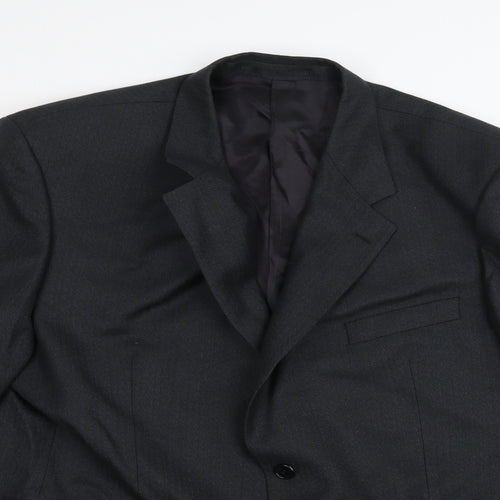 Wellington Mens Green   Jacket Suit Jacket Size 48