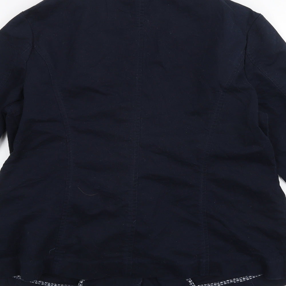 Maine New England Womens Blue   Jacket  Size 16