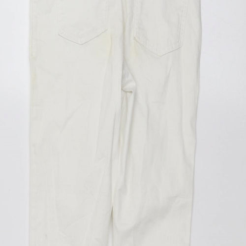 Marks and Spencer Womens White   Skinny Jeans Size 10 L28 in