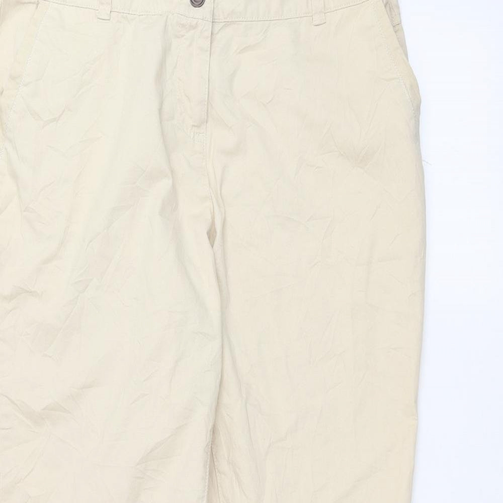 New Look Womens Beige   Trousers  Size 16 L28 in