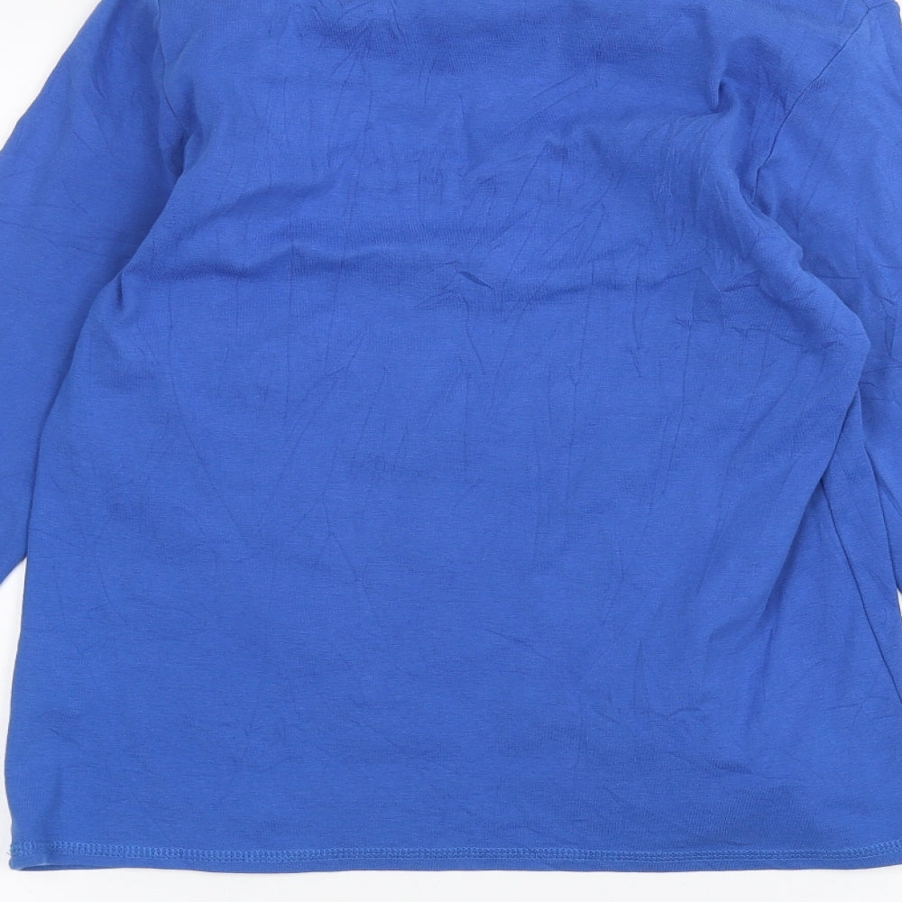 Marks and Spencer Womens Blue   Basic T-Shirt Size 16