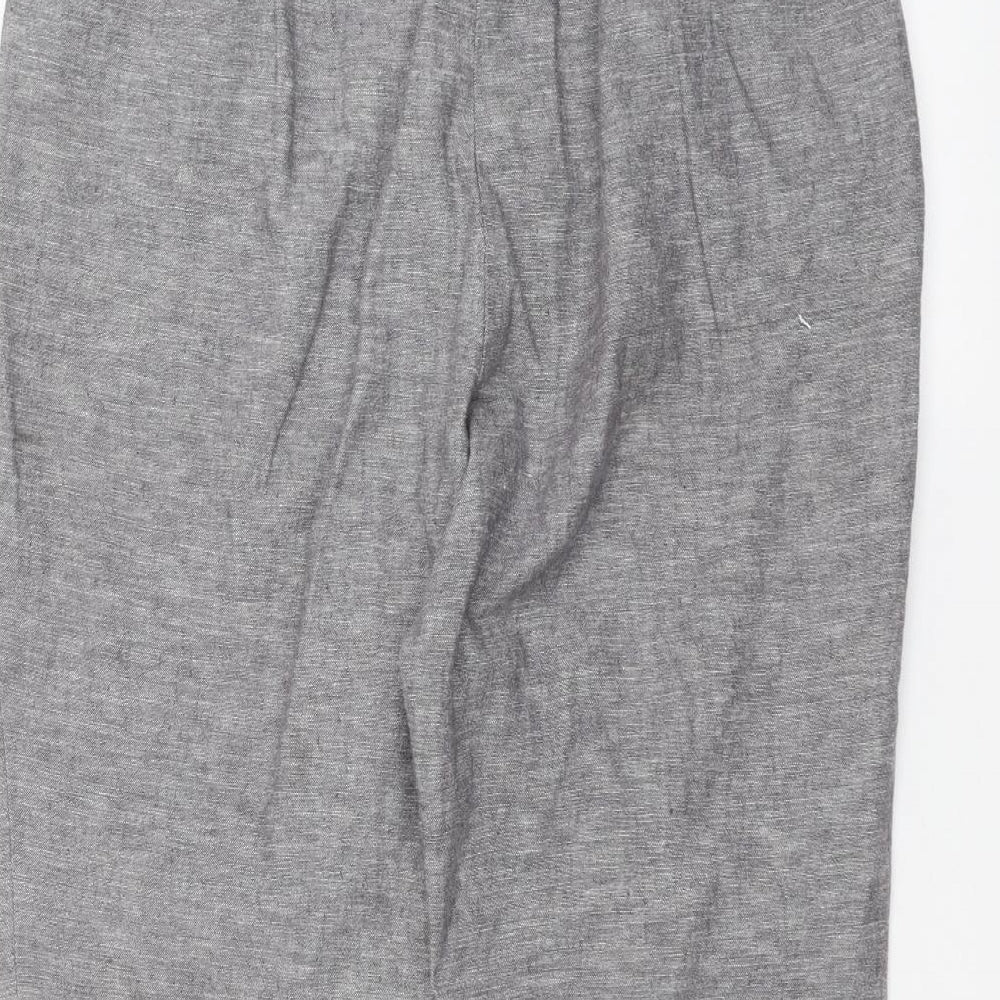 Marks and Spencer Womens Grey   Trousers  Size 16 L22 in