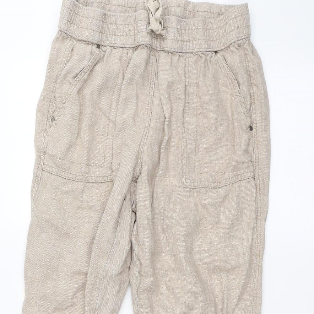Nutmeg Womens Brown   Trousers  Size 14 L23 in