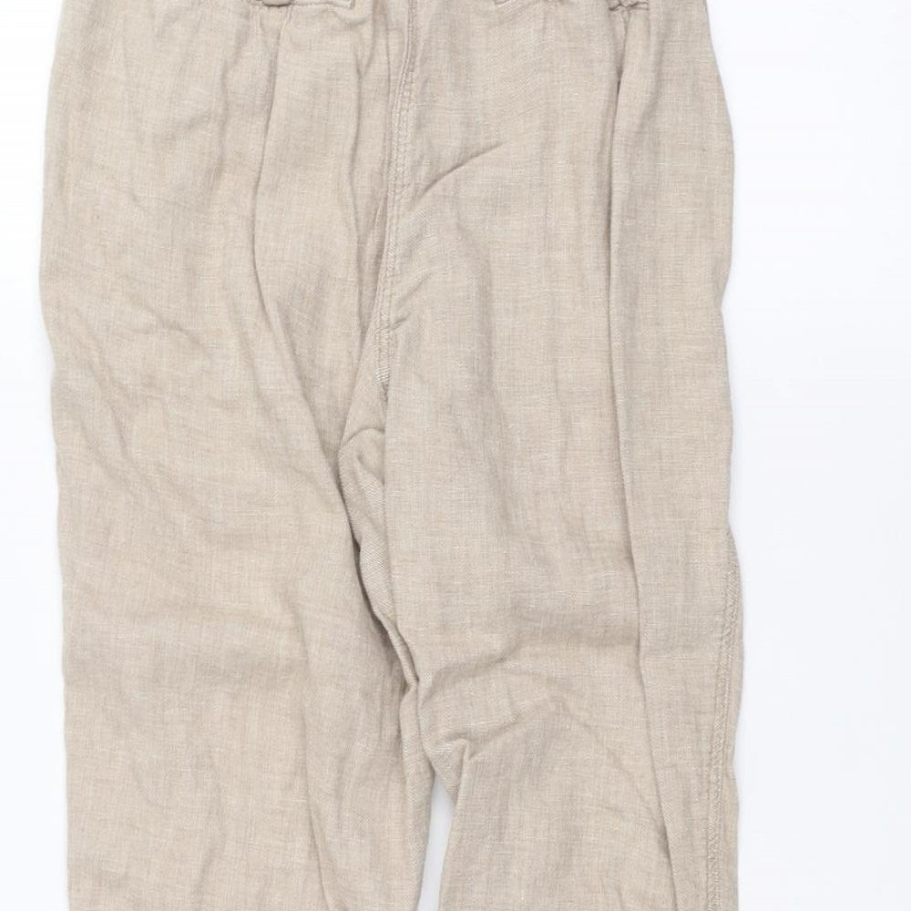Nutmeg Womens Brown   Trousers  Size 14 L23 in