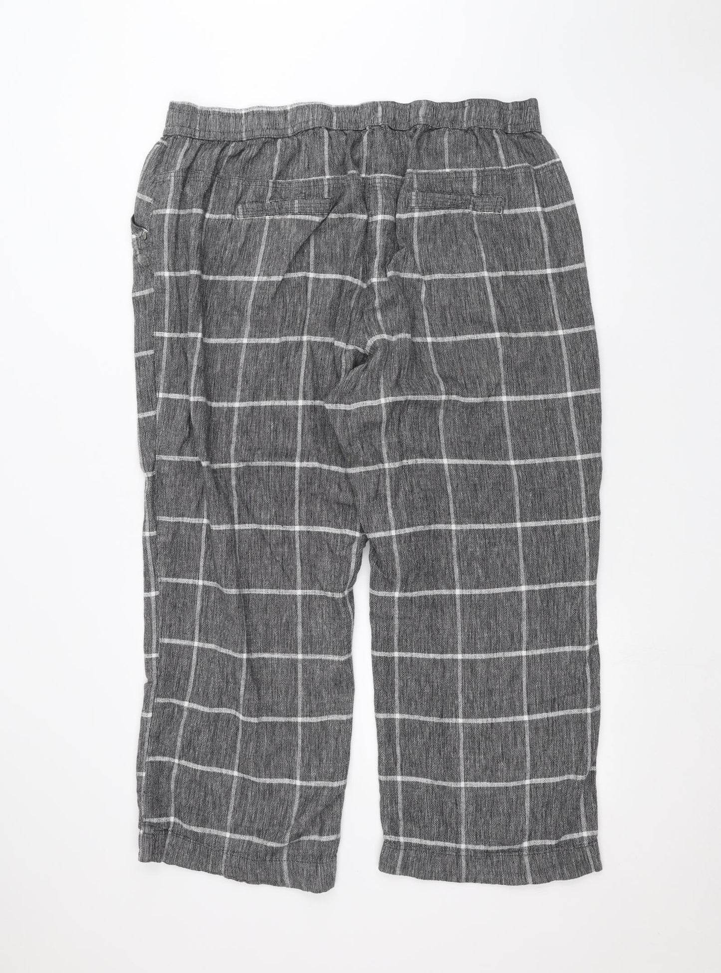 Bonmarché Womens Black   Trousers  Size 22 L24 in