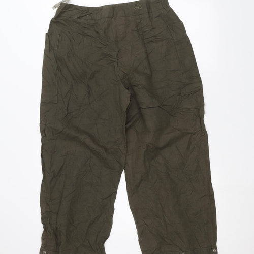 CRO Womens Green   Trousers  Size 32 in L23 in
