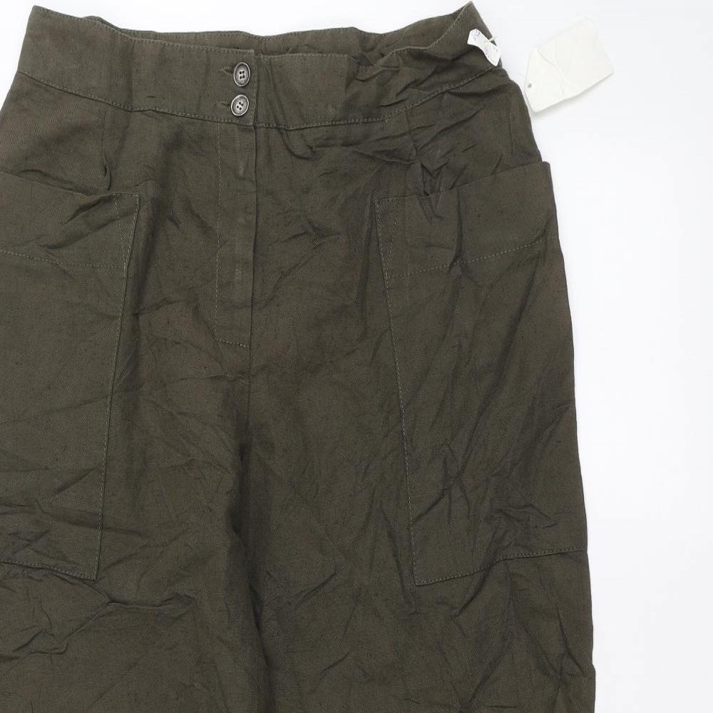 CRO Womens Green   Trousers  Size 32 in L23 in