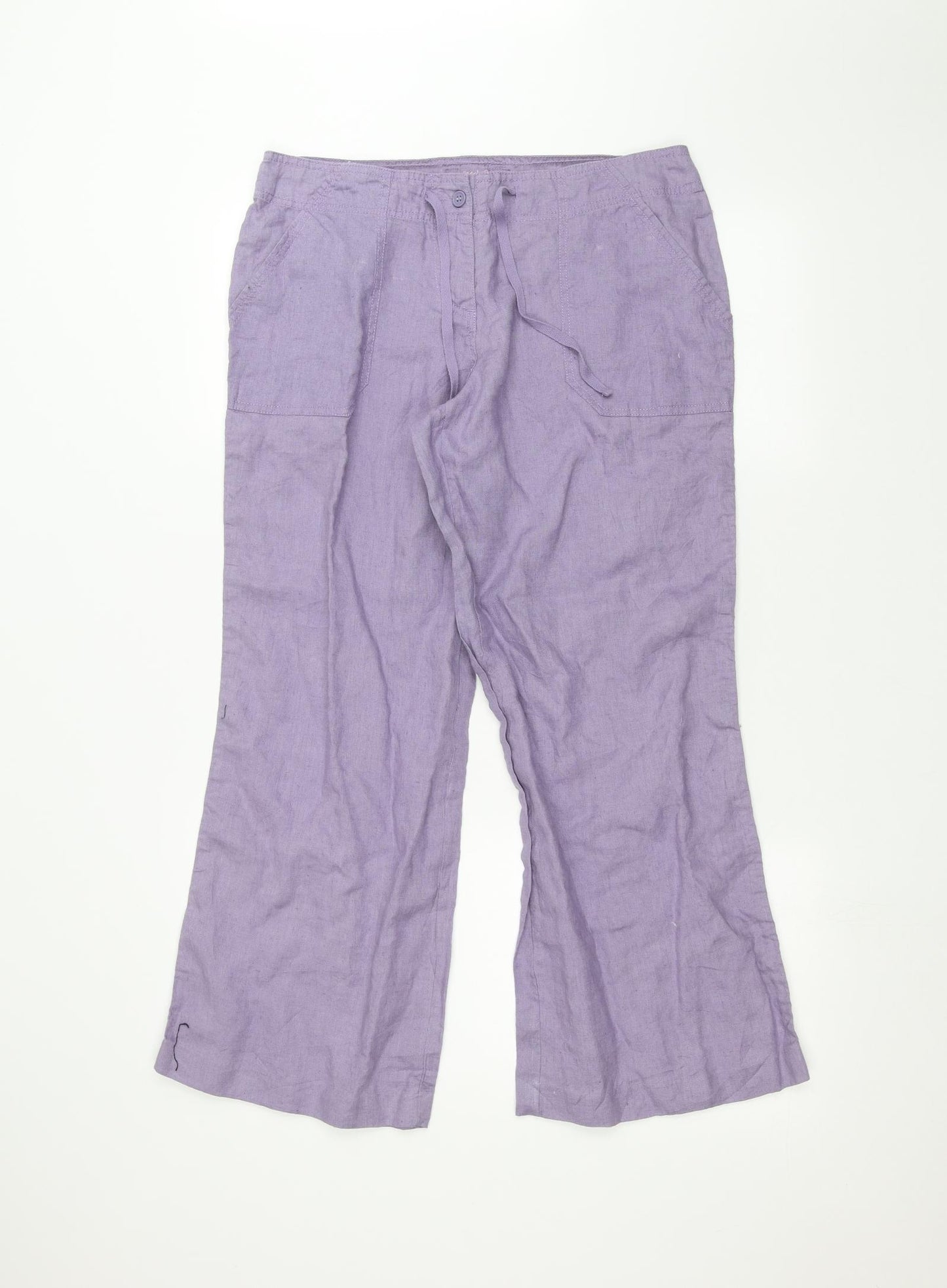 Atmosphere Womens Purple   Trousers  Size 12 L27 in