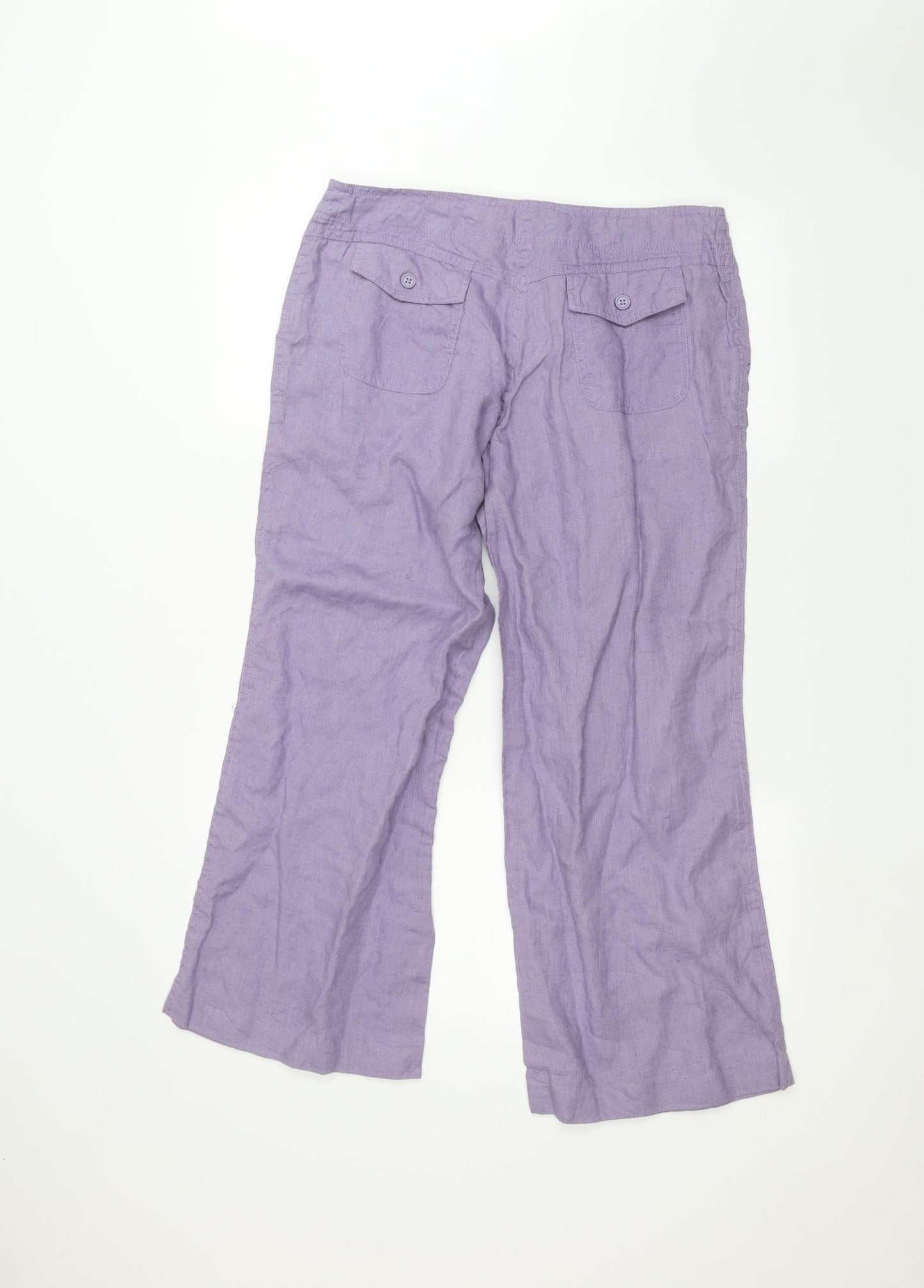 Atmosphere Womens Purple   Trousers  Size 12 L27 in