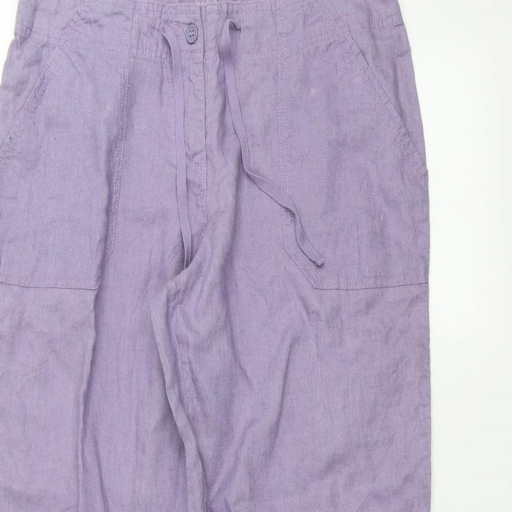 Atmosphere Womens Purple   Trousers  Size 12 L27 in