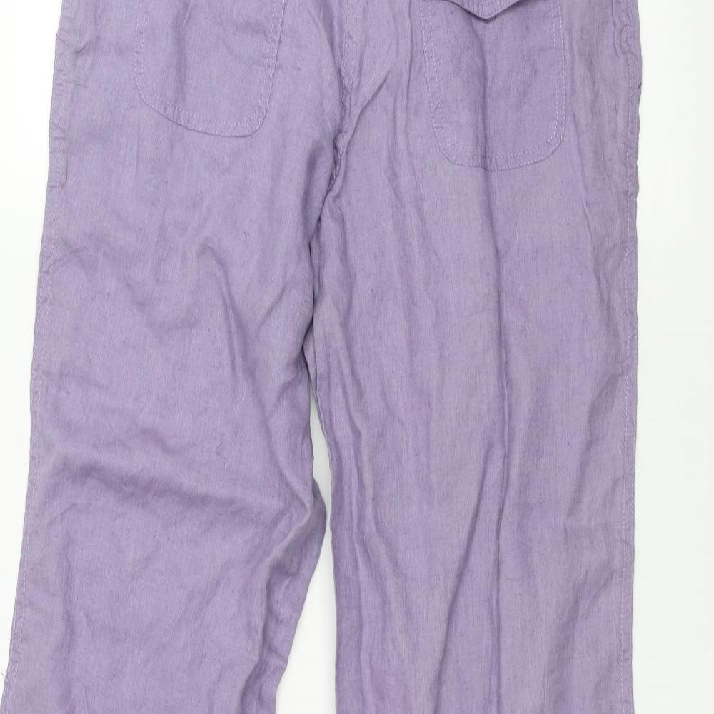 Atmosphere Womens Purple   Trousers  Size 12 L27 in