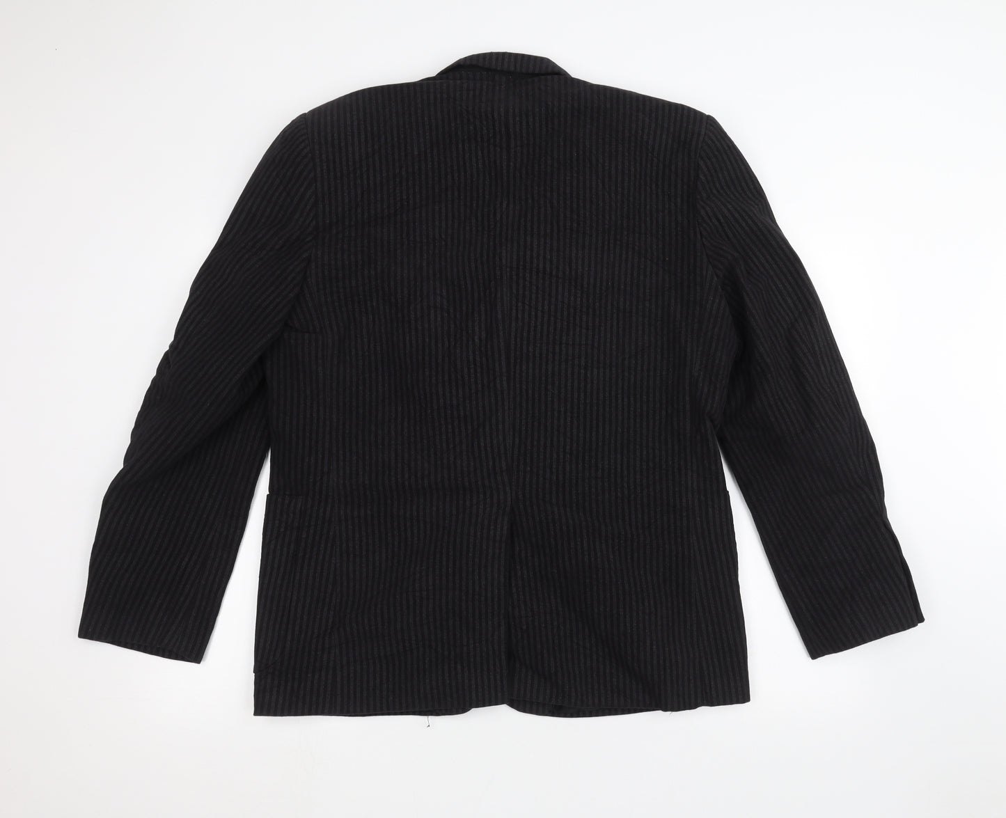 Bill Lowe Womens Black Striped  Jacket  Size M