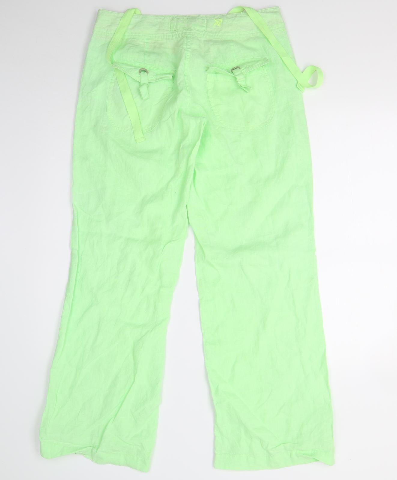 River Island Womens Green   Trousers  Size 10 L31 in