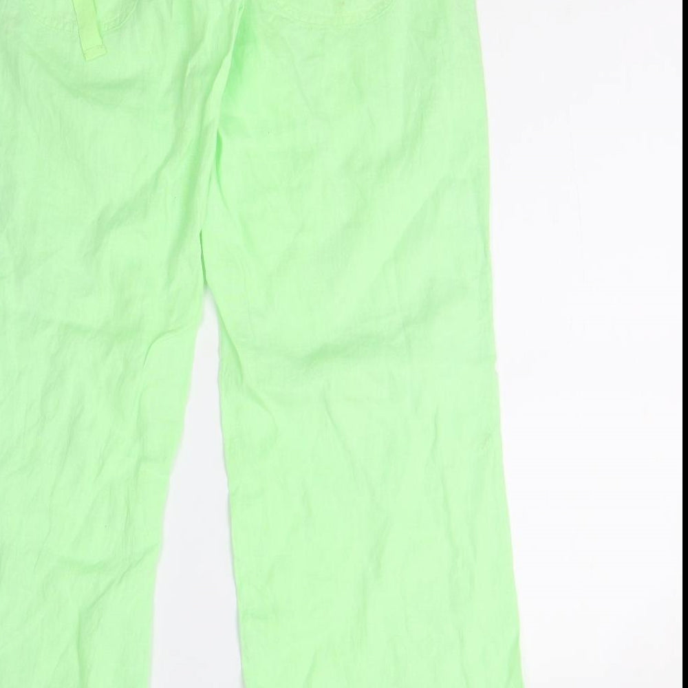 River Island Womens Green   Trousers  Size 10 L31 in