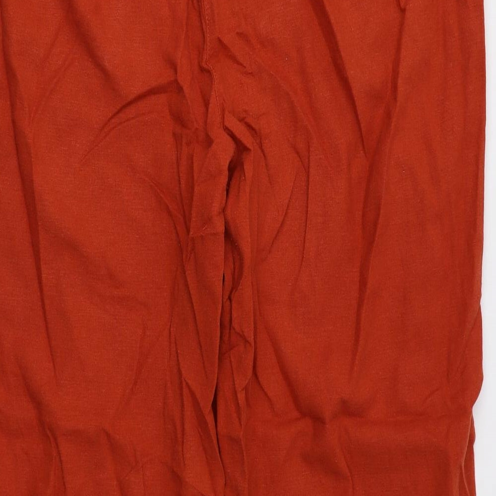 George Womens Orange   Trousers  Size 18 L30 in