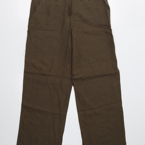 Paul Berman Womens Brown   Trousers  Size 10 L30 in