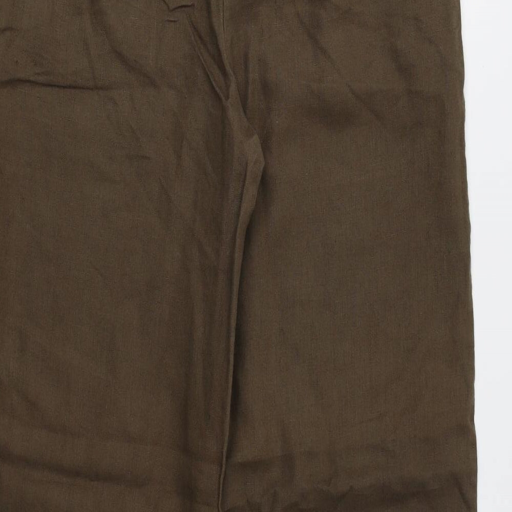 Paul Berman Womens Brown   Trousers  Size 10 L30 in